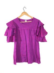 Purple&Pink Strips Top(Women’s)