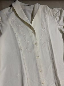Vintage Style Embroidered shirt