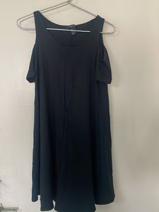 Black Cold Shoulder Dress