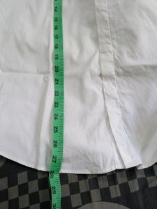 Shirt At Good Condition White FULL SLEEVE COTTON