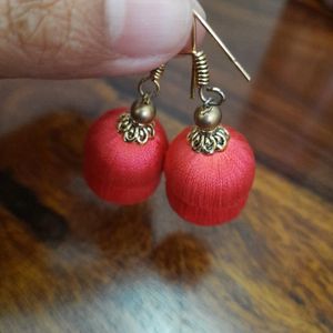 New Pothys Silk Thread Earrings