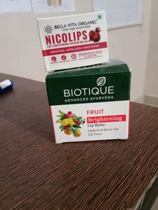 Lip Scrub & Lip Balm