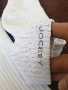 Jockey White Crew Socks
