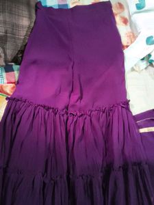 Beautiful Purple sharara