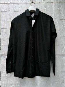 New with tag Korean Classic Black Button-Up Shirt