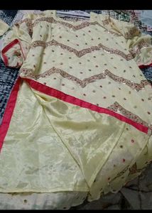 Elegant Yellow Kurta Set with Dupatta