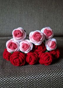 1 Crochet Rose