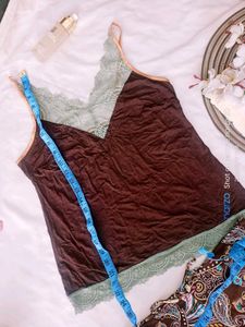 Cute Brown Sleepwear Set