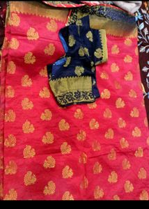 Beautiful Silk Saree with Blouse