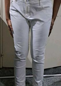 White Denim Jeans