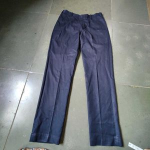 Navy Blue Casual Trousers