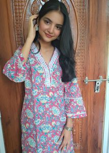 NEW(Size~S )pure cotton kurta !