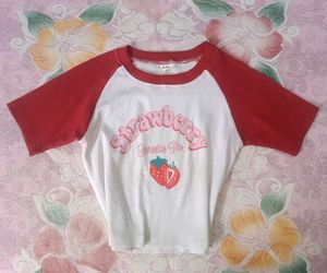 Strawberry "Sweetie Pie" crop T-Shirt