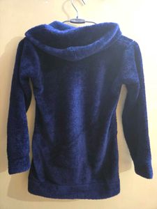 Blue Fleece Hoodie✨️