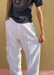 Men's White Carpenter pants