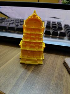 Silk pla of bambu labs Golden Temple