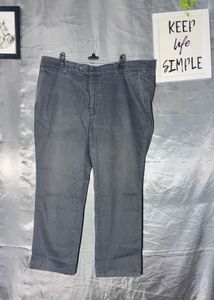 Men's Grey Casual Pants
