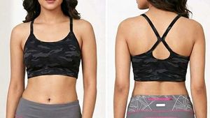 Camouflage Sports Bra