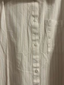 Westside Oversized Striped Button-Up Shirt