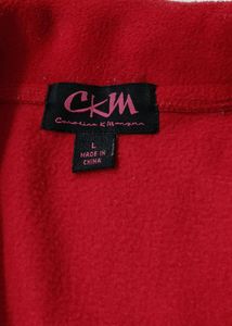 CKM Brand Women's Red Fleece Jacket