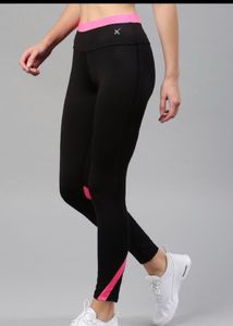 Brand New HRX Black &amp; Pink Athletic Leggings