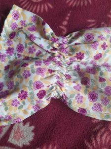 Cute Floral Print Shirt for Kids