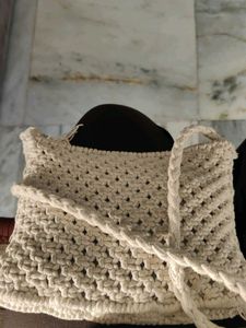 Handmade Macrame Clutch
