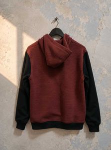 Reliance Trends Thick Maroon Hoodie