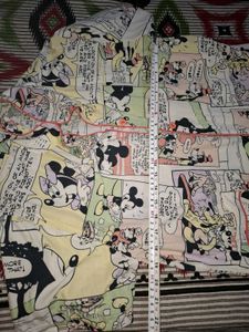 Mickey Mouse Comic Print Pajama Set