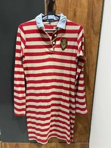 Striped Rugby Polo Dress