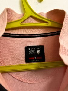 Men's Pink Polo Shirt