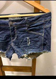 Beautiful Distressed Denim Shorts