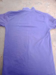 Purple Collared Polo T-Shirt