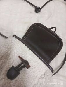 Cozy Sherpa Crossbody Bag!!! 🐞⭐