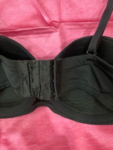 Bitz Strapless Black Bra