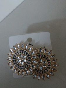 Statement Kundan Earrings