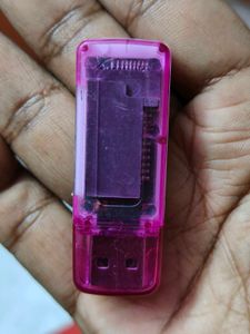 Pink USB Multi Card Reader