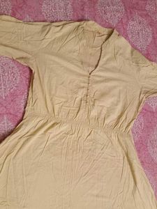 Yellow Kurta for College Wear