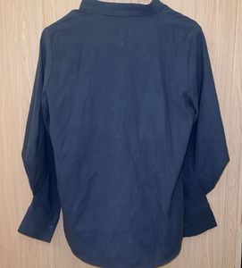 K-Band Collar Shirt With Unique Sleeves