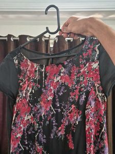 Chic Floral Print Dress