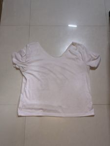 White "Love" Lip Print T-Shirt