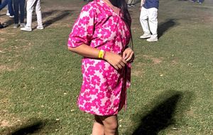 Vibrant Pink Floral bodycon dress
