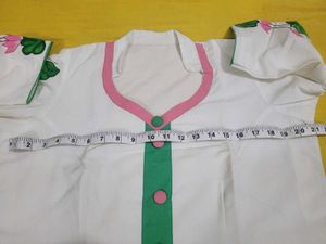 White &amp; Pink Salwar Suit