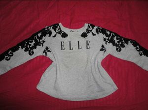 Authentic Elle Grey Top