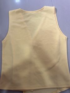 Chic Sleeveless V-Neck Button-Up Top