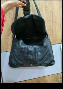 Stylish Studded Leather Crossbody Bag