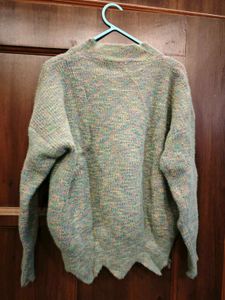 Cozy Multi-Color Knit Sweater