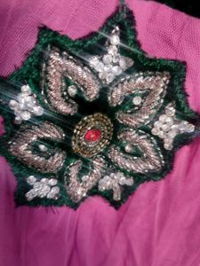 Double Shaded Anarkali Gown