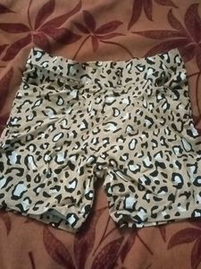 Animal Print Shorts