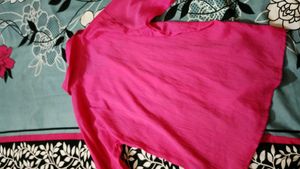 Vibrant Pink Button-Up Shirt
